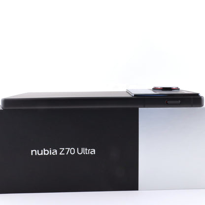 Aランク nubia Z70 Ultra 12/256GB Black NX733J 国内版【90日保証】