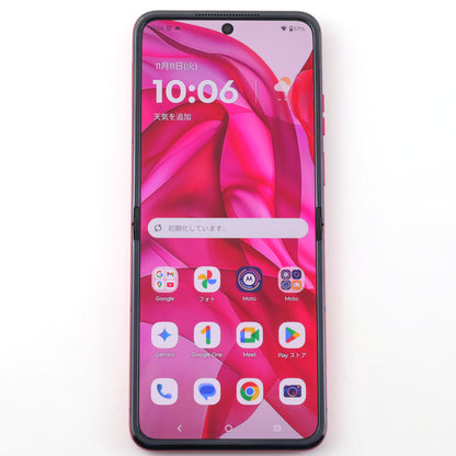 C+ランク motorora razr 50 ultra 12/512GB ホットピンク XT2451/5 国内版【30日保証】