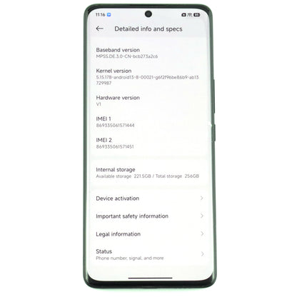 B-ランク Xiaomi 13 Ultra 12/256GB Black 2304FPN6DC 中国版【90日保証】