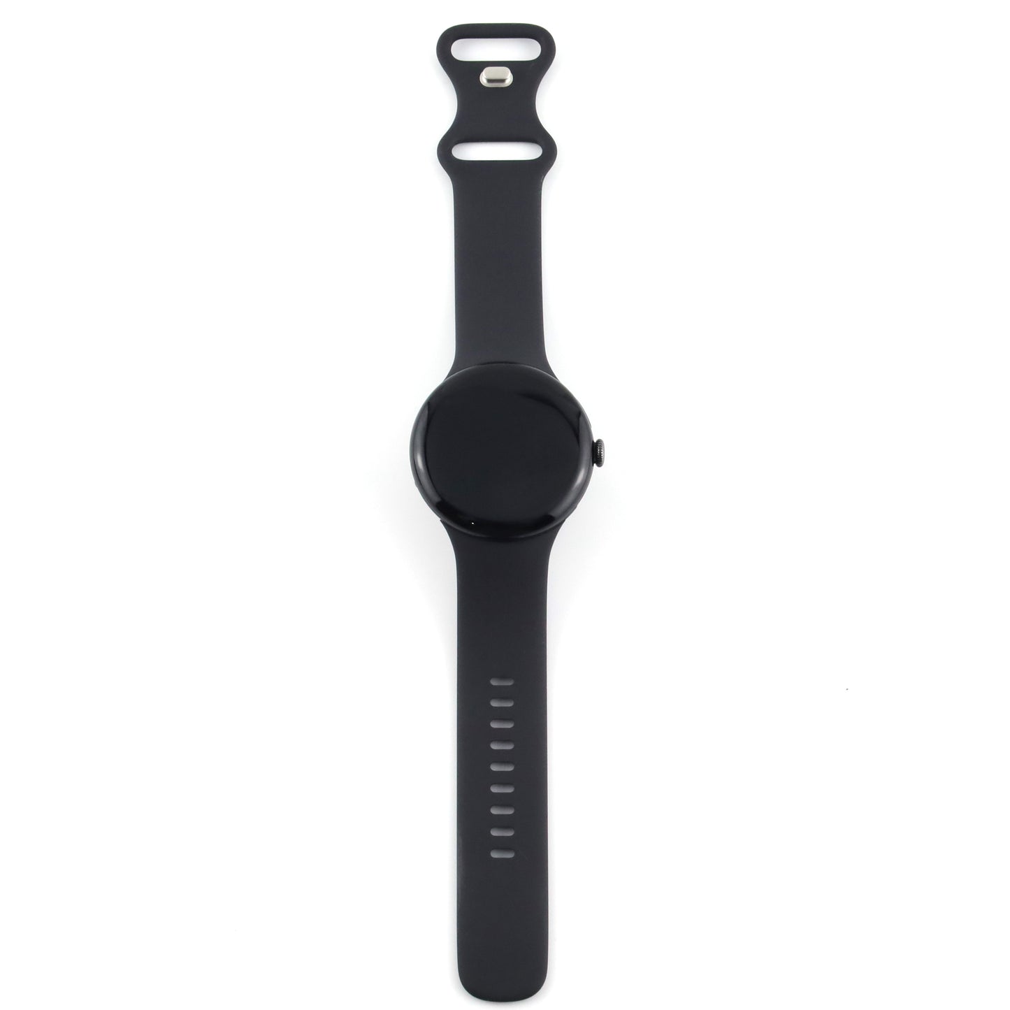 Aランク Google Pixel Watch 4 LTE 45mm MatteBlackアルミケース/Obsidianアクティブバンド G1KAW  国内版【90日保証】