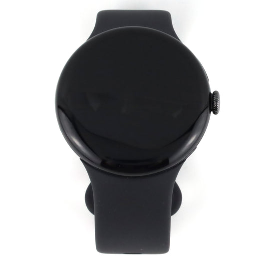 Aランク Google Pixel Watch 4 LTE 45mm MatteBlackアルミケース/Obsidianアクティブバンド G1KAW  国内版【90日保証】