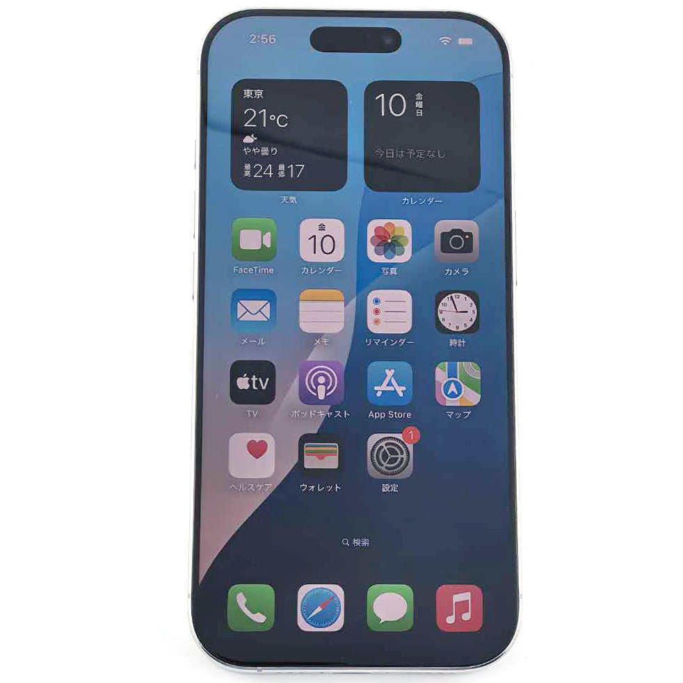Bランク iPhone 16 Pro 256GB WhiteTitanium A3294 MYLU3ZA/A 香港版【90日保証】