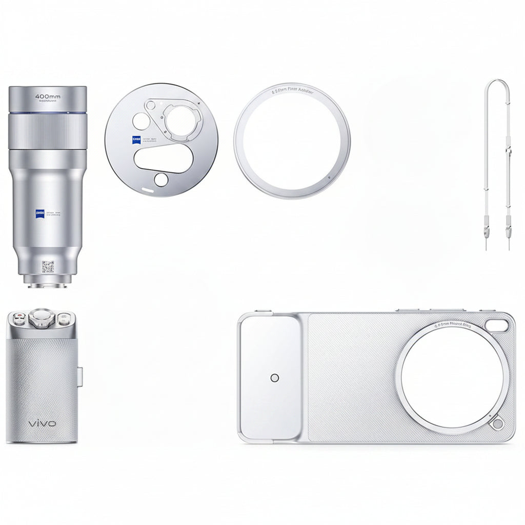 未開封 vivo ZEISS Telephoto Extender Gen 2 Ultra 400mm/ vivo Imaging Grip Kit Silver