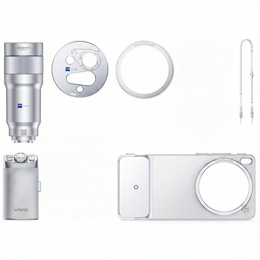 未開封 vivo ZEISS Telephoto Extender Gen 2 Ultra 400mm/ vivo Imaging Grip Kit Silver