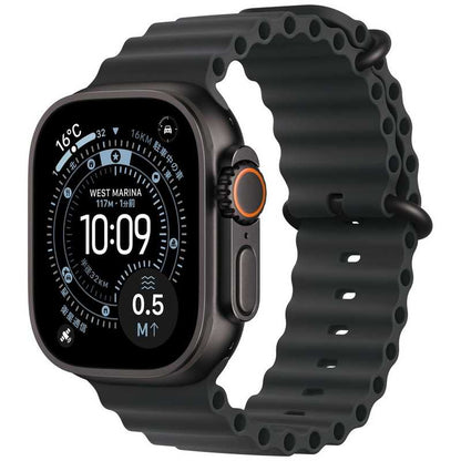 未開封 Apple Watch Ultra 3 49mm ブラックチタニウムケース/ ブラックオーシャンバンド MF0J4J/A A3281