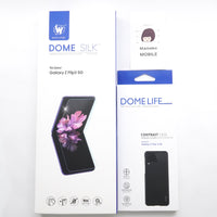 訳あり未使用　Galaxy Z Flip3 専用 DOME  SILK & CONTRAST CASE セット